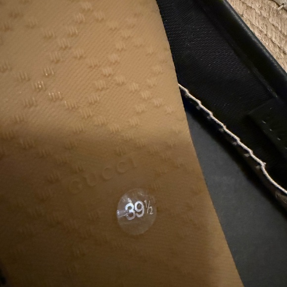 Authentic Gucci Black Espadrilles (391/2 ) - Picture 2 of 5